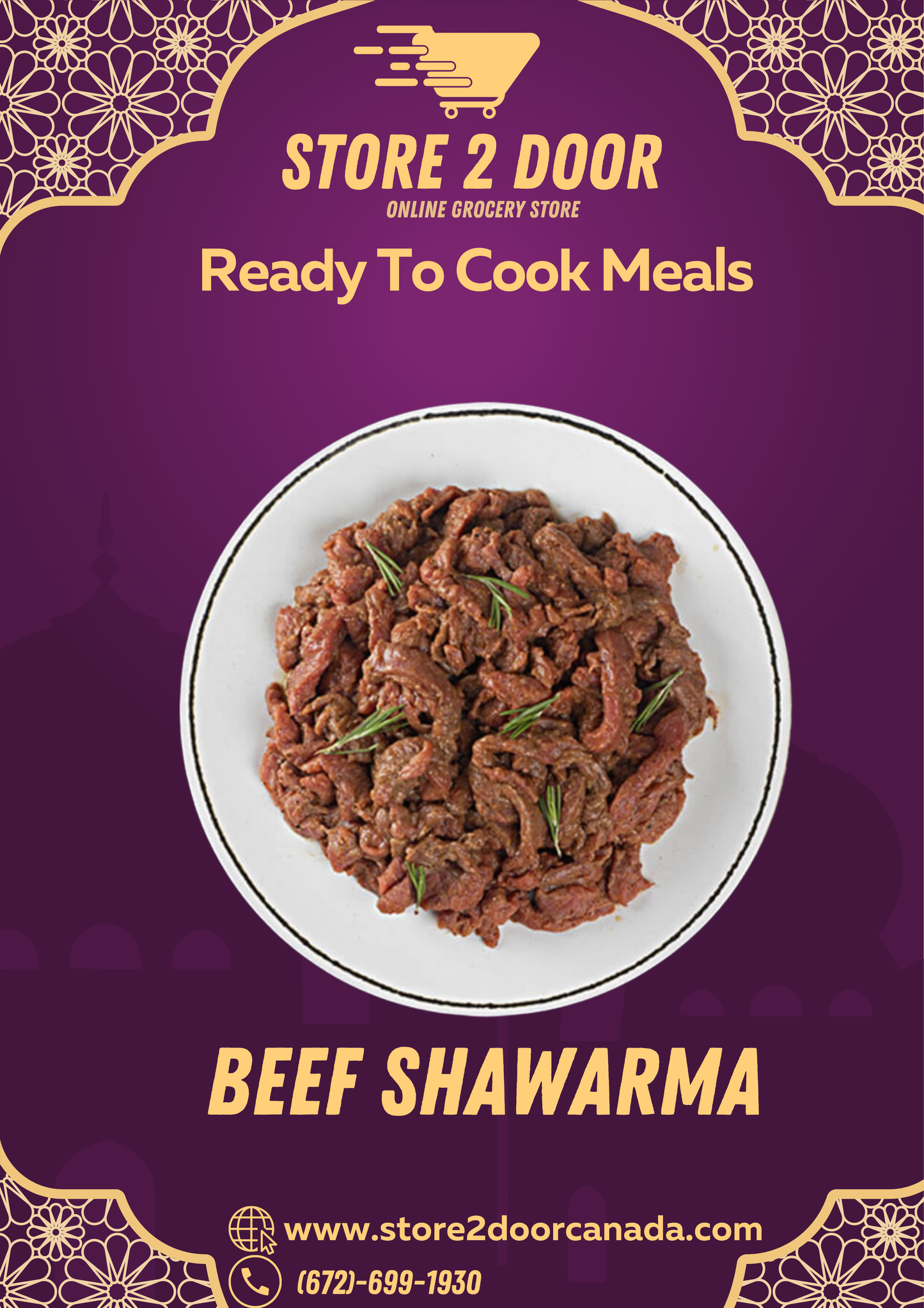 Beef shawarma 1 kg