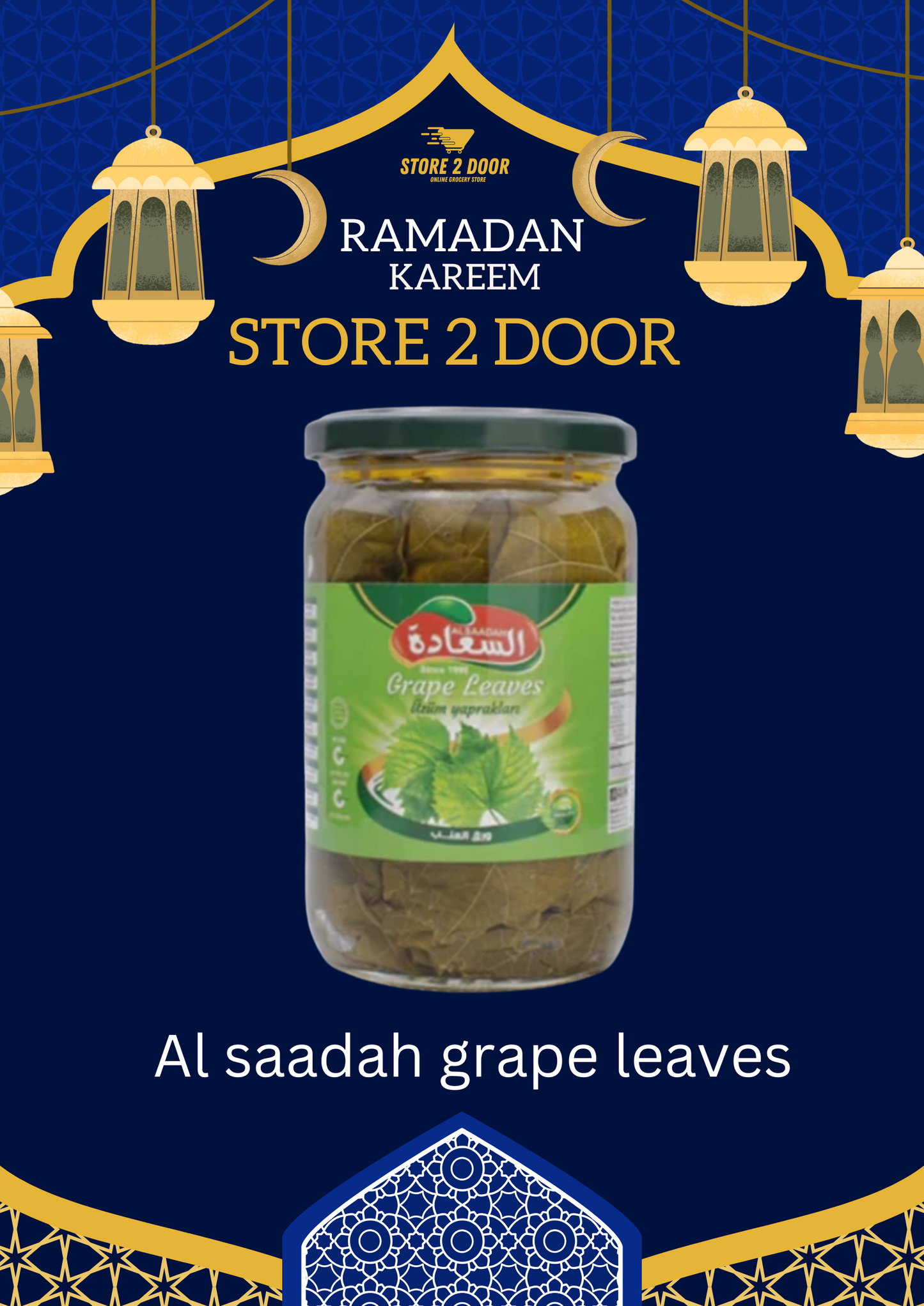 Al saadah grape leaves