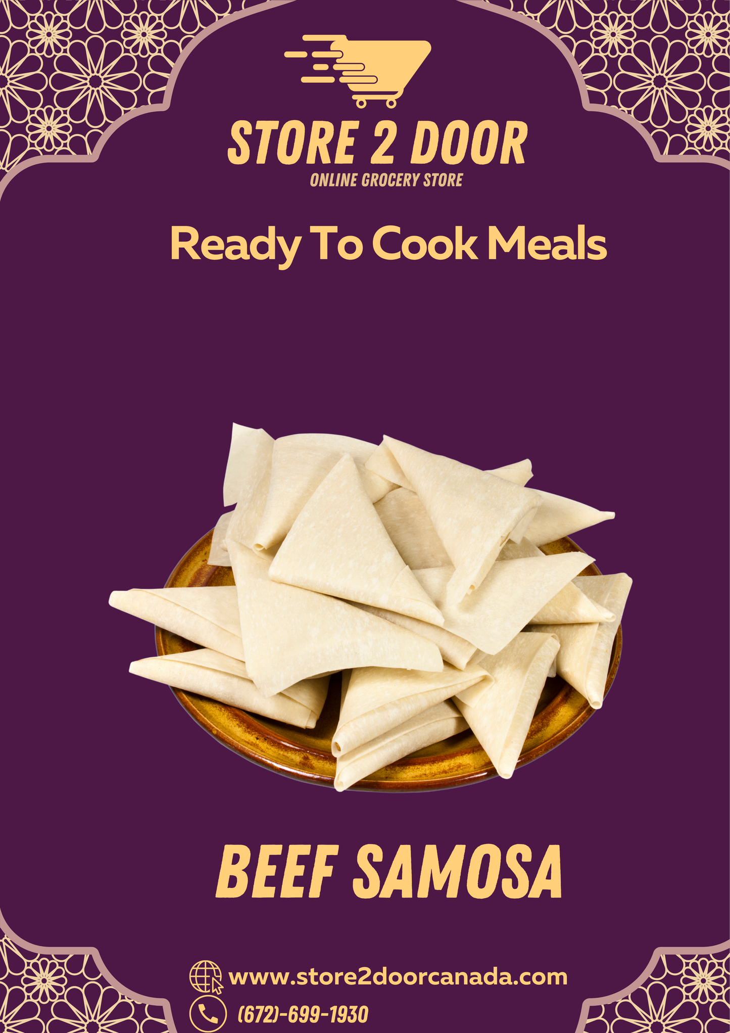 Samosa beef 20 pieces