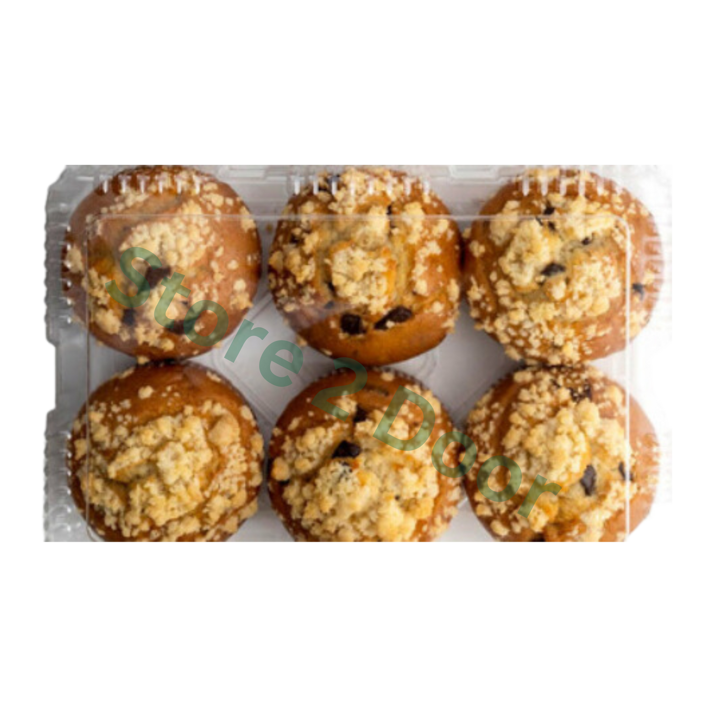 Double chocolate and Blueberry muffin