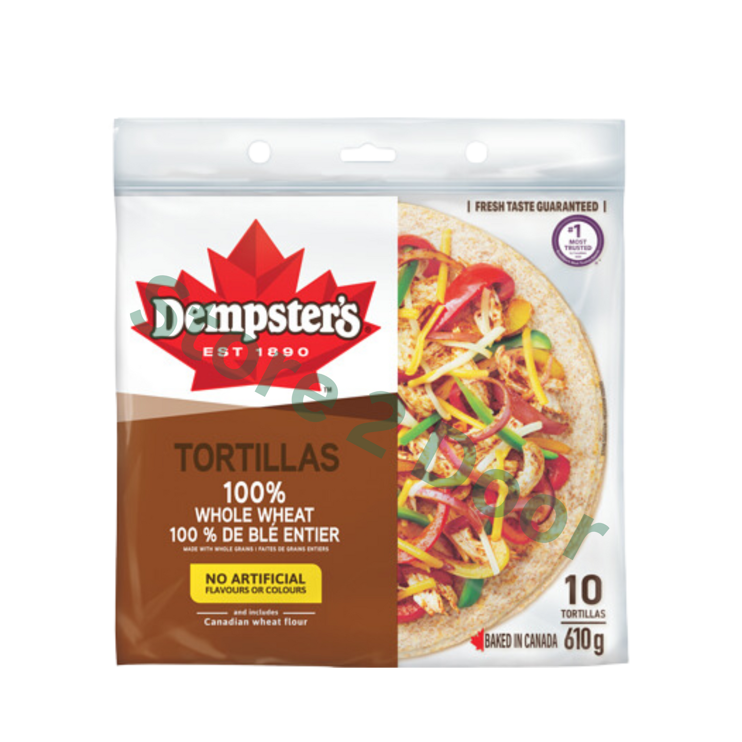 Dempster's whole wheat tortillas