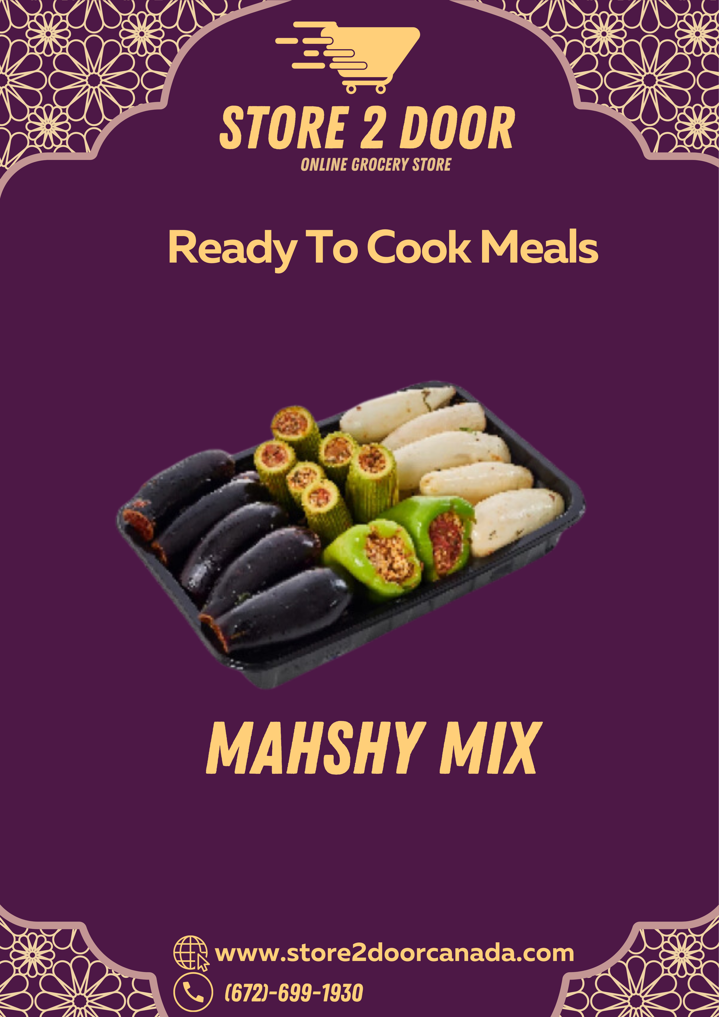 Mahshy mix (eggplant - green pepper - zucchini ) stuffed with rice . محشي باذنجان - كوسه - فلفل