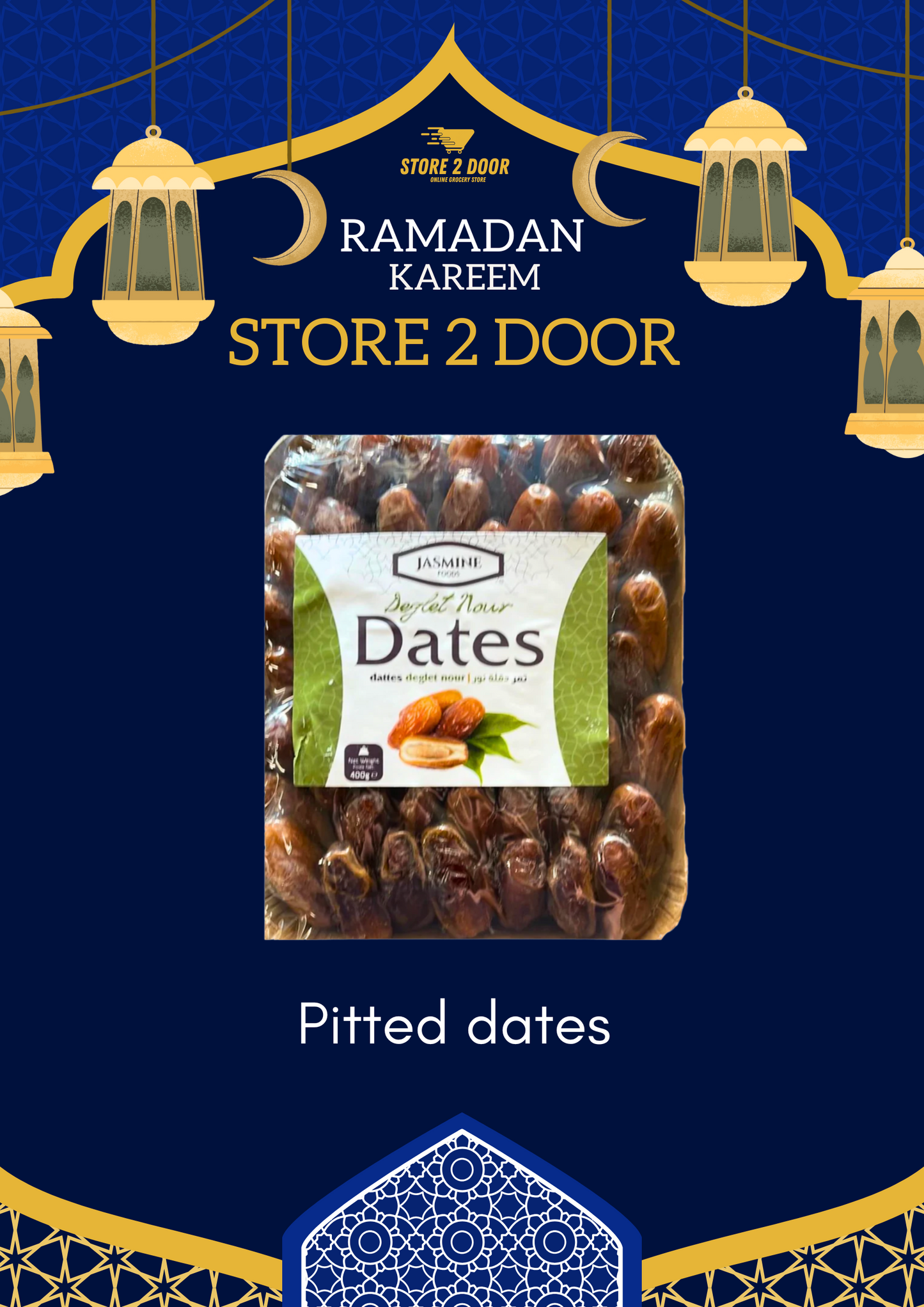 Jasmine Tunisian dates 400 gm