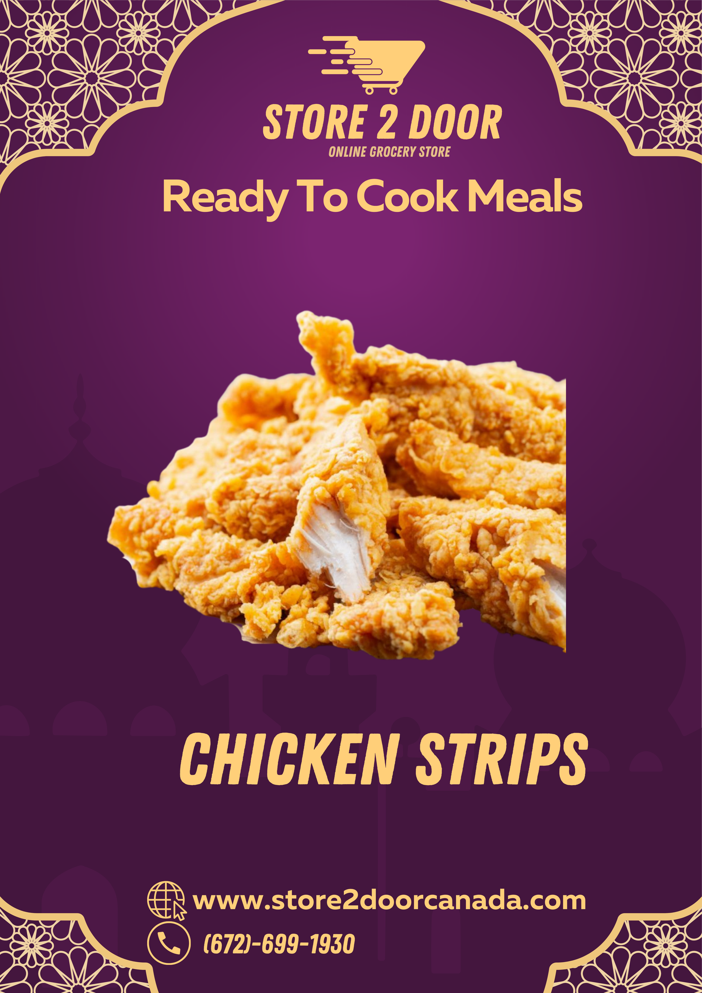 Chicken strips 1 kg