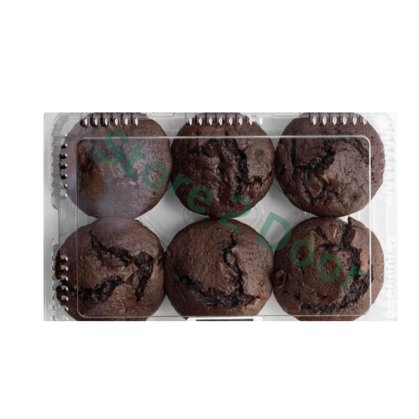 Double chocolate and Blueberry muffin