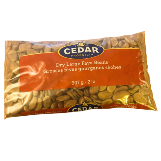 Cedar dry large fava beans