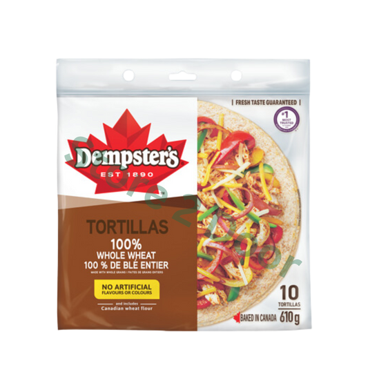 Dempster's whole wheat tortillas