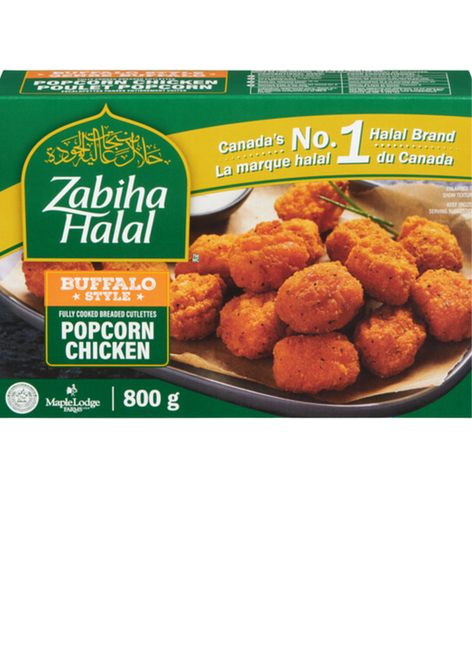 Zabiha halal popcorn chicken