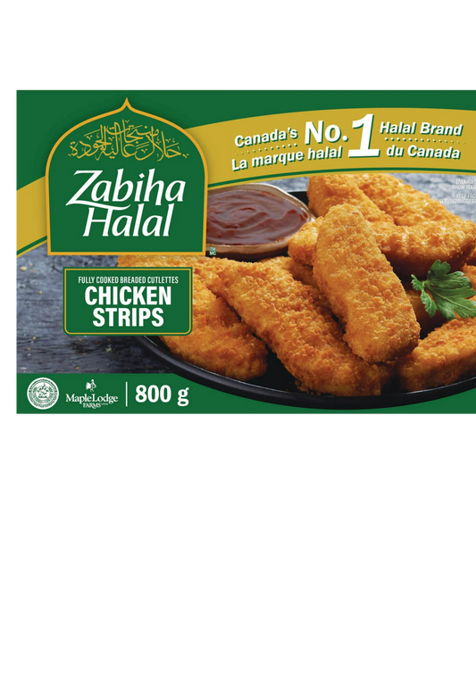 Zabiha halal chicken strips