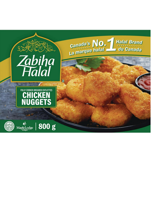 Zabiah halal chicken nuggets