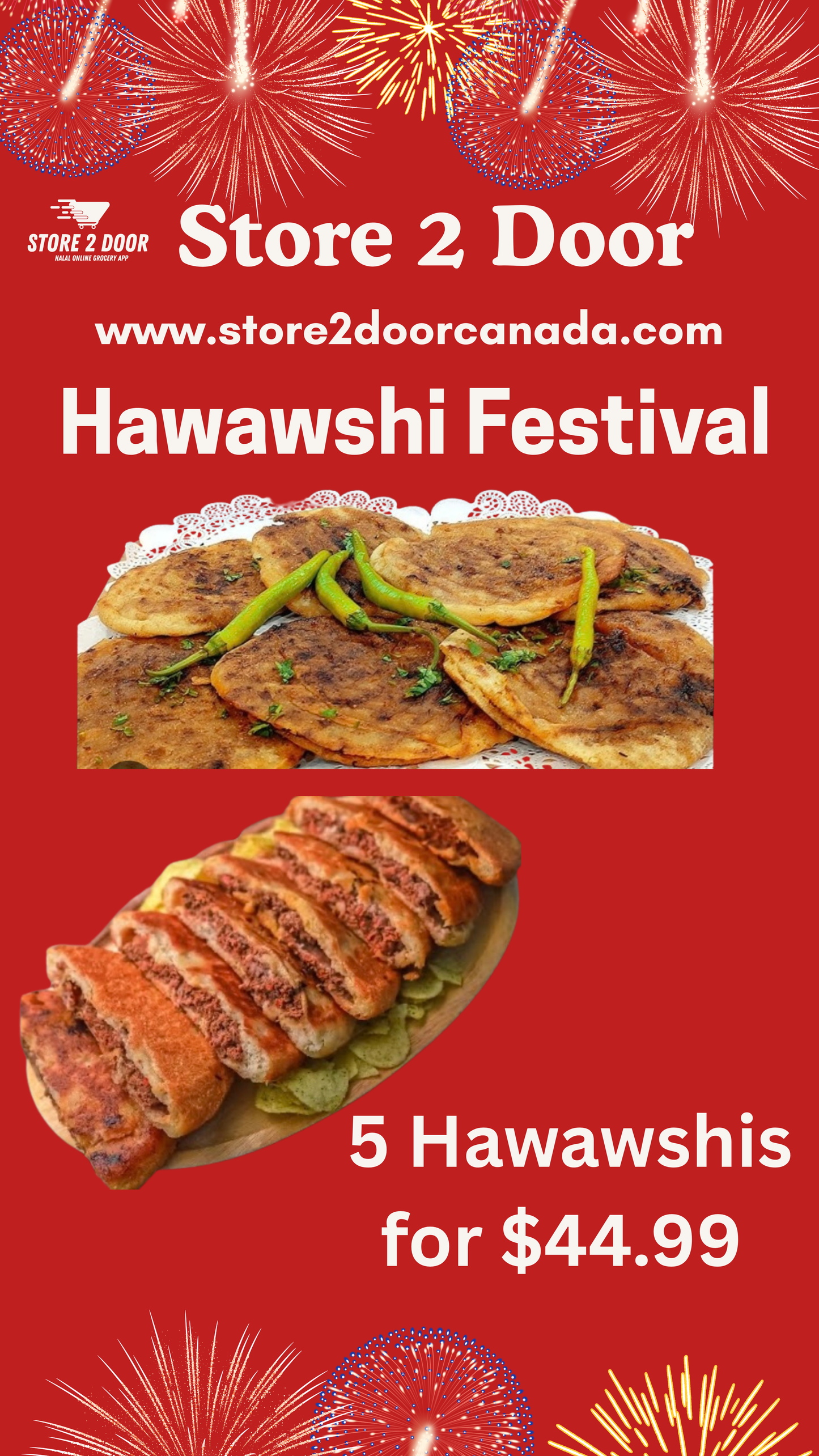 Hawawshi Festival (cooked) 5 Bread
