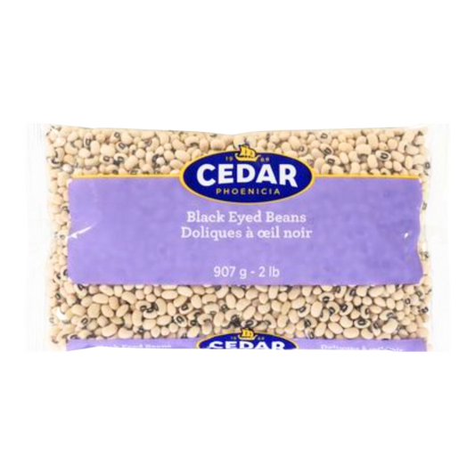 Cedar black eyed beans