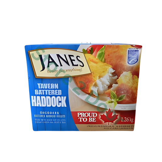 Janes battered haddock fillet